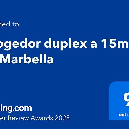 モンダAcogedor Duplex A 15Min De Marbellaアパートメント エクステリア 写真